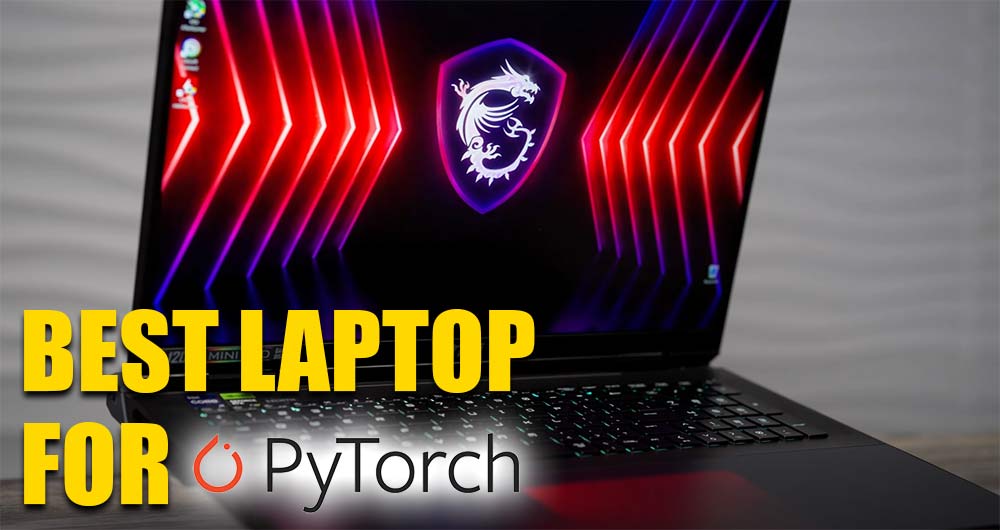 laptop running pytorch library