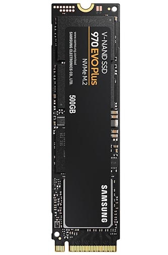 Spécifications et fiche technique du Samsung 970 EVO Plus V-NAND SSD